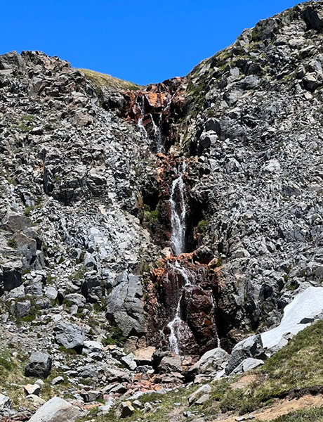Volcanic landscape Villarrica Traverse