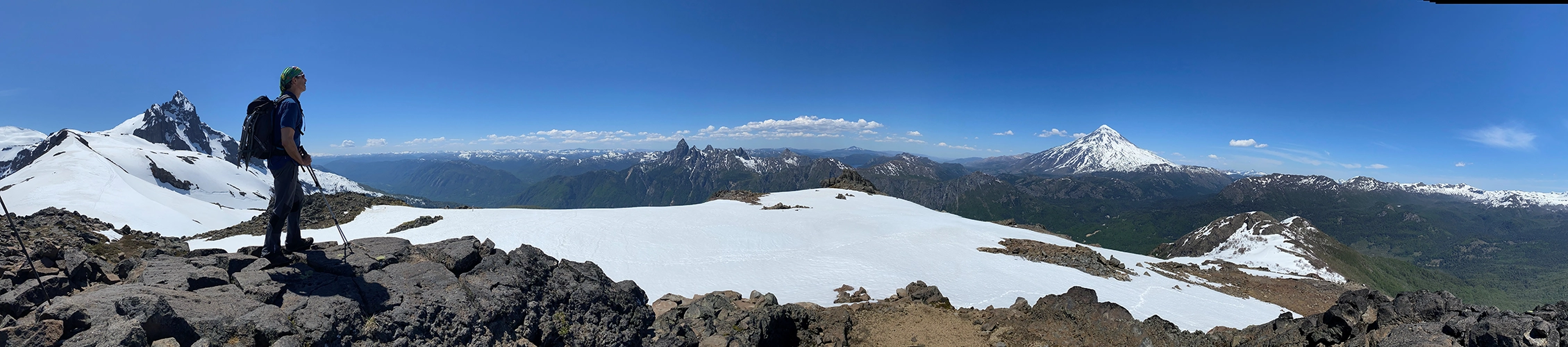 Villarrica Traverse landscape